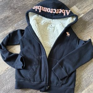 Abercrombie kids Sherpa sweatshirt